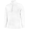 Sweat col zippé manches droites, fermeture éclair dissimulée, 280 g/m²