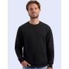 Sweat set in col rond en coton biologique et polyester recyclé, 300 g/m²