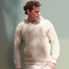 Sweat capuche écoresponsable en coton régénéré et polyester recyclé, 260 g/m²