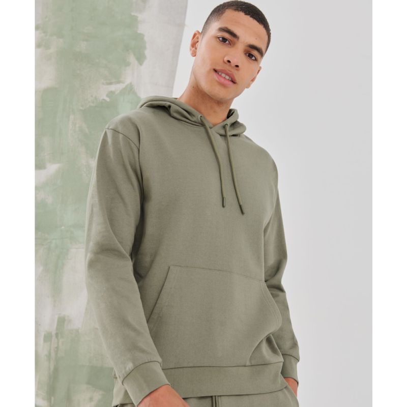 Sweat capuche écoresponsable en coton régénéré et polyester recyclé, 260 g/m²