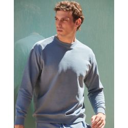 Sweat épaules tombantes, en coton régénéré et polyester recyclé, 260 g/m²