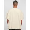 Tee-shirt urbain lourd, coupe large oversize, col rond, épaules tombantes, 300 g/m²