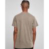 T-shirt décoloré, coupe classique, manches droites, en coton, 180 g/m²