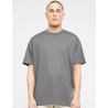 T-shirt de sport oversize col ras du cou, manches droites, en polyester, 140 g/m²