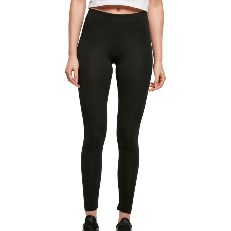 Legging femme, mélange de coton et élasthanne pour une coupe ajustée, 220 g/m²