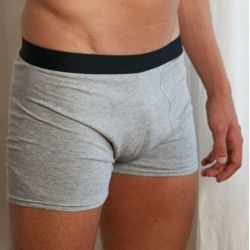 Boxer homme, bande élastiquée à la taille, en coton extensible, lot de 2, 160 g/m²