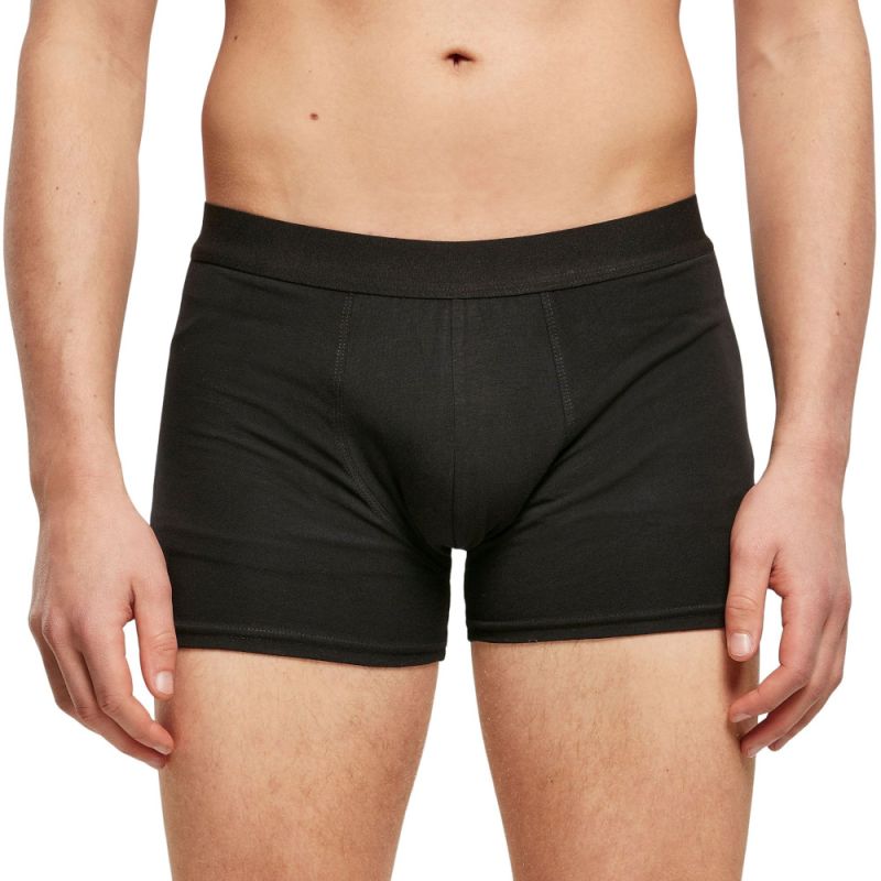 Boxer homme, bande élastiquée à la taille, en coton extensible, lot de 2, 160 g/m²
