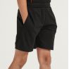 Short de sport enfant en polyester, poches zippées, taille élastiquée, 250 g/m²