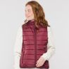 Bodywarmer femme en polyester recyclé, fermeture zippée, poches latérales, 160 g/m²