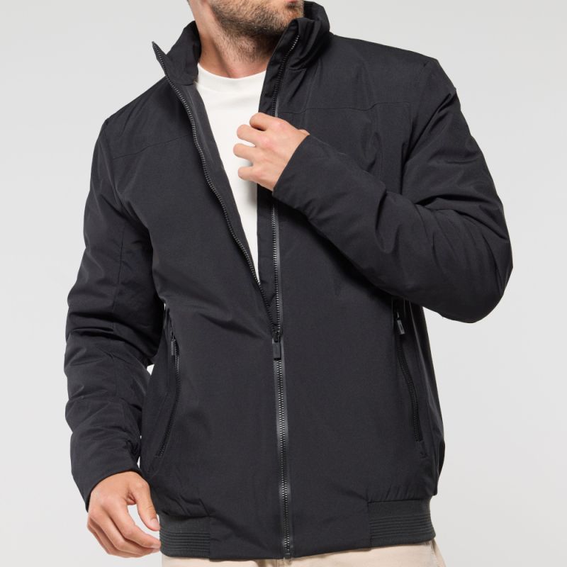 Blouson léger imperméable en polyester recyclé stretch