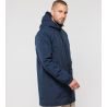 Parka longue et légère unisexe imperméable, 2 poches latérales