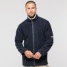 Veste polaire haute densité épaisse et chaude anti-peluche coupe-vent, 420 g/m²