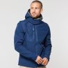 Softshell manches amovibles en polyester respirant et imperméable, 340 g/m²