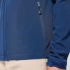 Softshell manches amovibles en polyester respirant et imperméable, 340 g/m²
