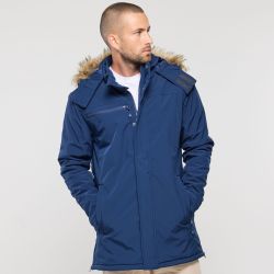 Parka softshell homme 3 couches matelassées, coupe ajustée, 110 g/m²