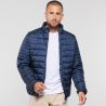 Doudoune homme en polyester recyclé, fermeture zippée, poches latérales, 160 g/m²