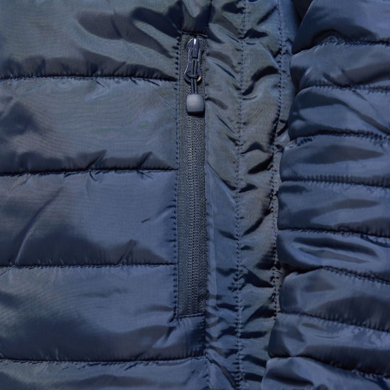 Doudoune homme en polyester recyclé, fermeture zippée, poches latérales, 160 g/m²