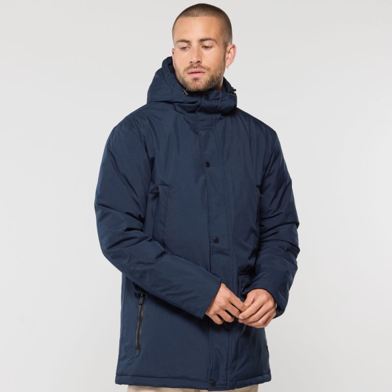 Parka multipoches chaude, imperméable et légère, 6 poches extérieures