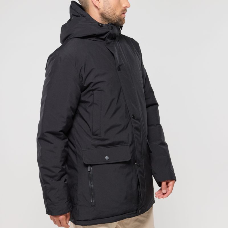 Parka multipoches chaude, imperméable et légère, 6 poches extérieures