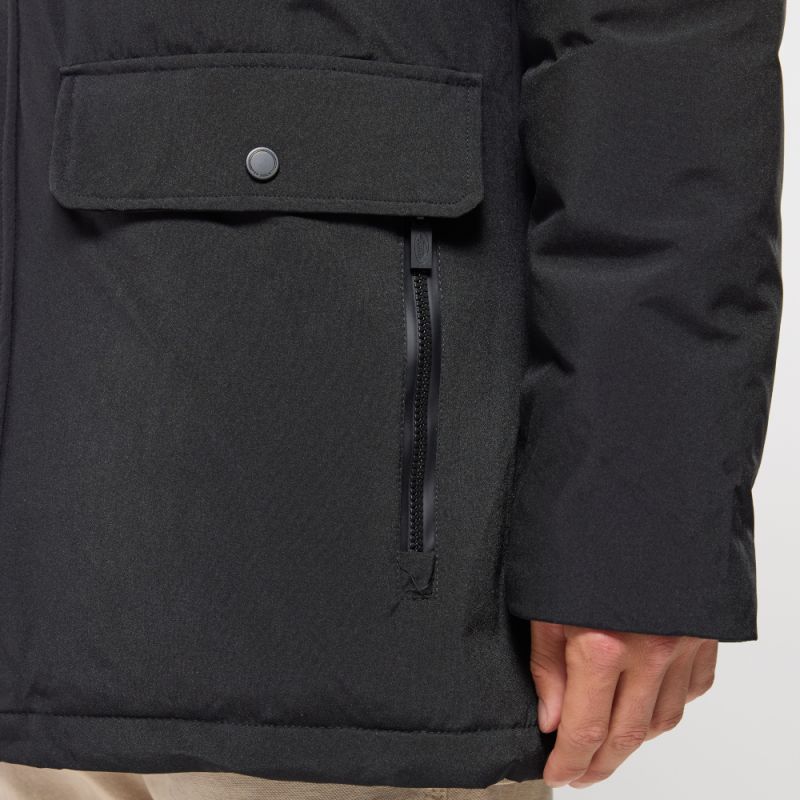 Parka multipoches chaude, imperméable et légère, 6 poches extérieures