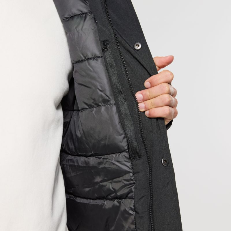 Parka multipoches chaude, imperméable et légère, 6 poches extérieures