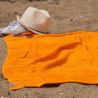 Serviette de plage en coton doux absorbant, 100 x 180 cm, 450 g/m²