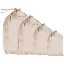 Sac en coton avec fermeture par cordelette, 140 g/m²