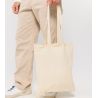 Sac coton anses longues, 140 g/m²
