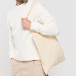 Sac shopping en coton recyclé, 200 g/m²