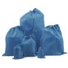Petits sacs en coton recyclé disponibles dans 6 tailles, 160 g/m²