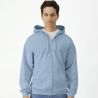 Sweat capuche zippé Midweight, capuche doublée, en coton ringspun, 285 g/m²