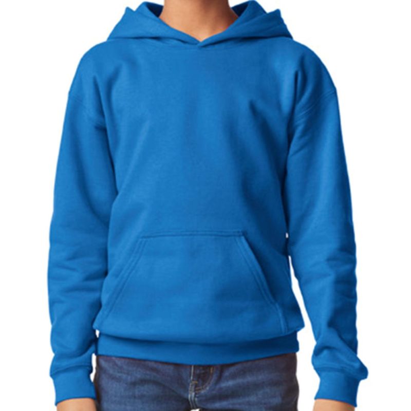 Sweat capuche enfant Midweight, capuche doublée, en coton ringspun, 285 g/m²
