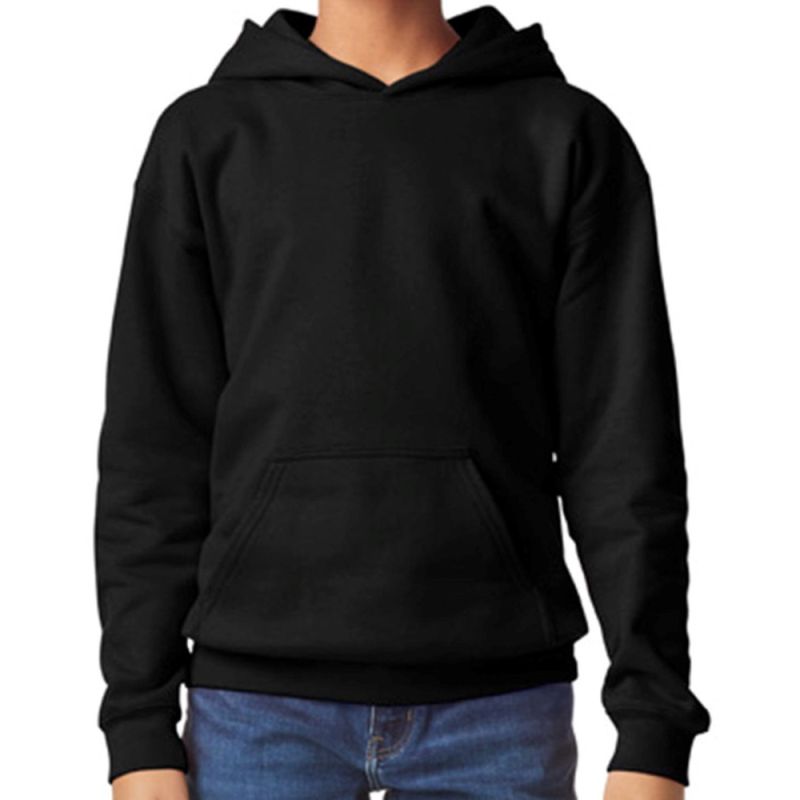 Sweat capuche enfant Midweight, capuche doublée, en coton ringspun, 285 g/m²