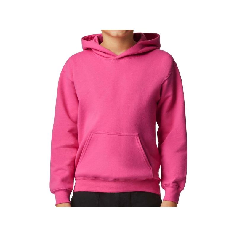 Sweat capuche enfant Midweight, capuche doublée, en coton ringspun, 285 g/m²