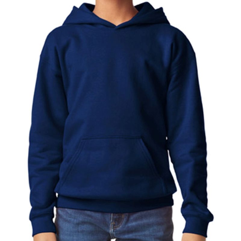 Sweat capuche enfant Midweight, capuche doublée, en coton ringspun, 285 g/m²