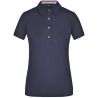 Polo femme fashion en coton fin piqué classique, 195 g/m²