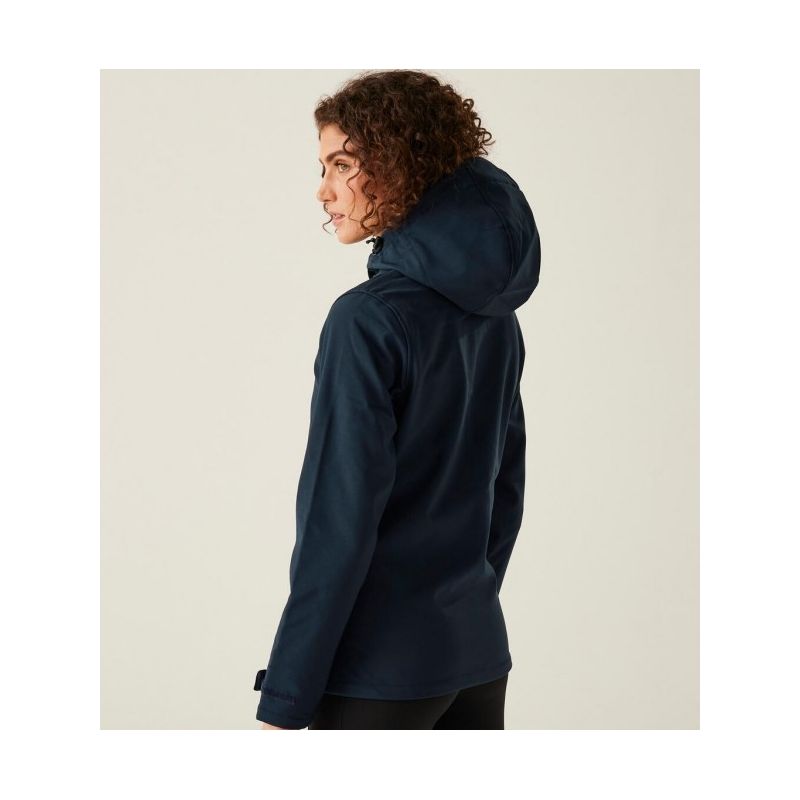 Veste Softshell femme à capuche imperméable et respirante, 300 g/m²