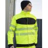 Veste Softshell haute visibilité coupe-vent, manches détachables, 300 g/m²