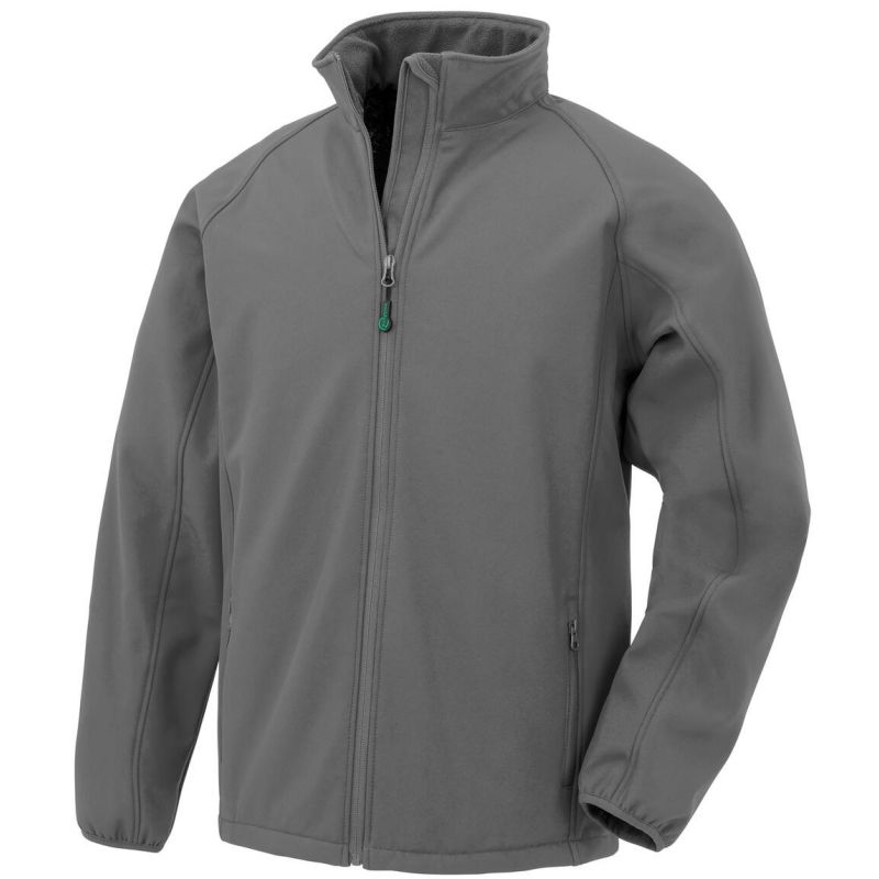 Veste softshell enfant 2 couches imperméable en polyester recyclé, 280 g/m²