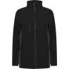Veste softshell unisexe contemporaine avec micropolaire étanche, 320 g/m²