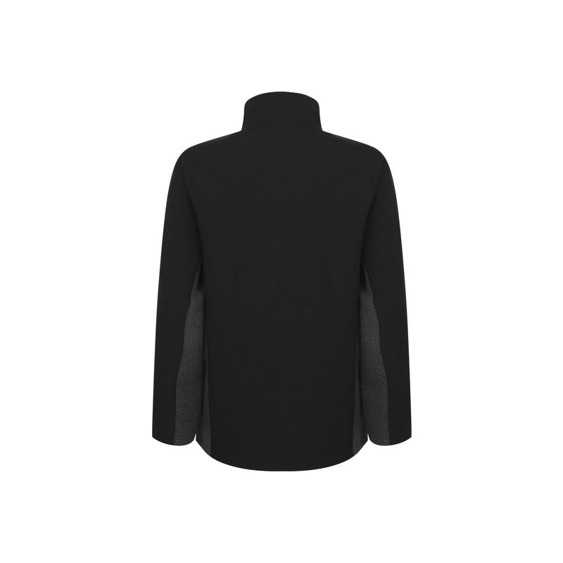 Veste softshell unisexe contemporaine avec micropolaire étanche, 320 g/m²