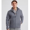 Veste softshell 2 couches traitement déperlant, doublure en micropolaire, 290 g/m²