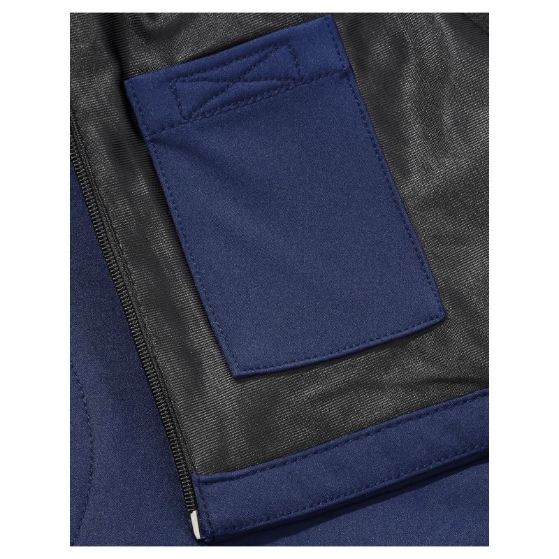 Veste Softshell 3 couches femme imperméable et respirante mulitpoches, 280 g/m²