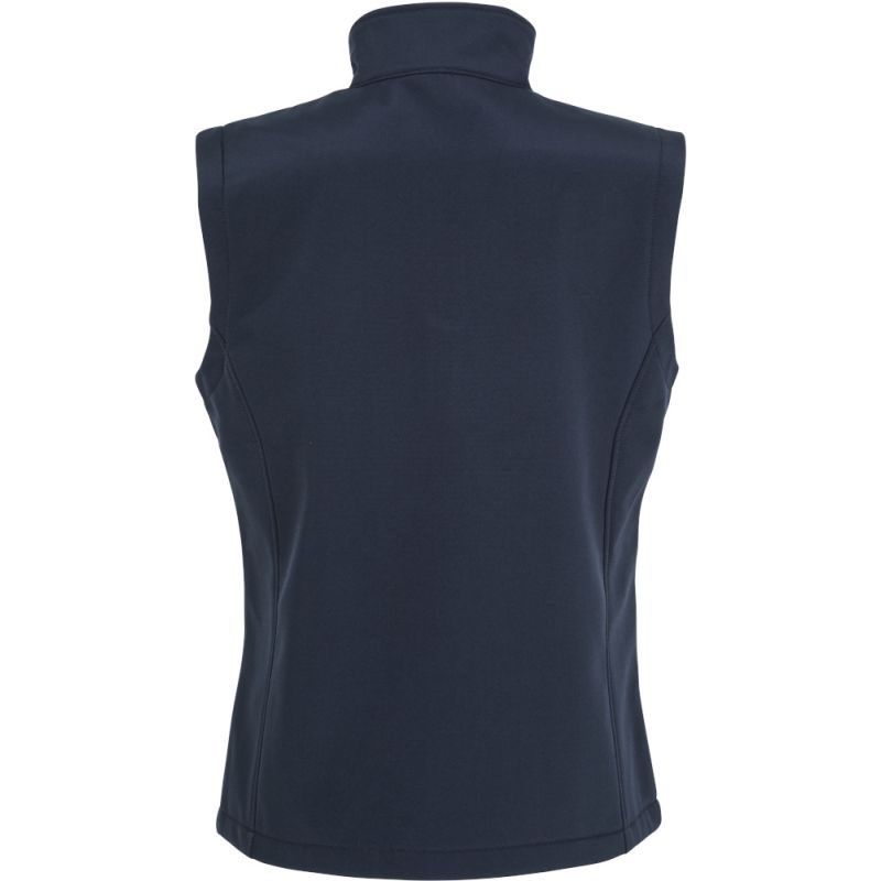 Bodywarmer femme softshell 2 couches recyclé coupe ajustée, 280 g/m²