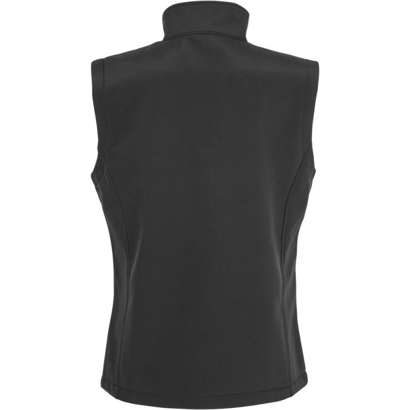 Bodywarmer femme softshell 2 couches recyclé coupe ajustée, 280 g/m²