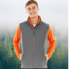 Bodywarmer homme softshell 2 couches recyclé coupe ajustée, 280 g/m²