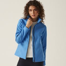 Veste Softshell femme 2 couches coupe-vent, déperlant, 2 poches zippées, 265 g/m²