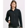 Veste softshell femme col montant respirant et résistant à l'eau, 310 g/m²