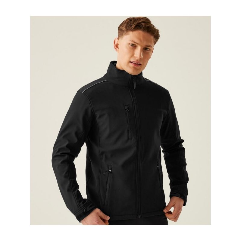 Veste de travail Softshell en polyamide pour plus de résistance, 290 g/m²