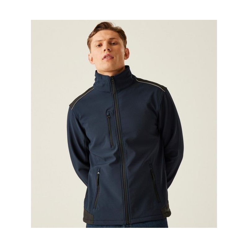 Veste de travail Softshell en polyamide pour plus de résistance, 290 g/m²
